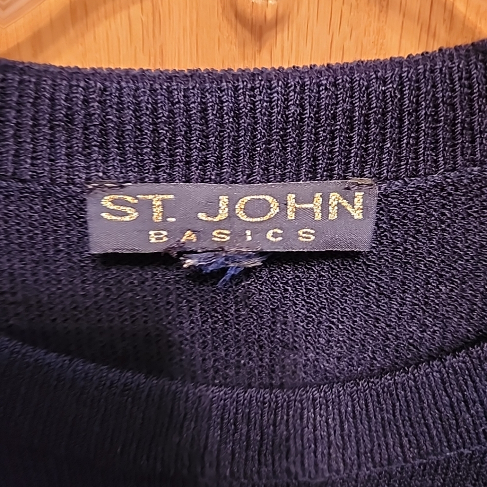 St John Basic Knit Top. Classic Sophisticated Pre… - image 2